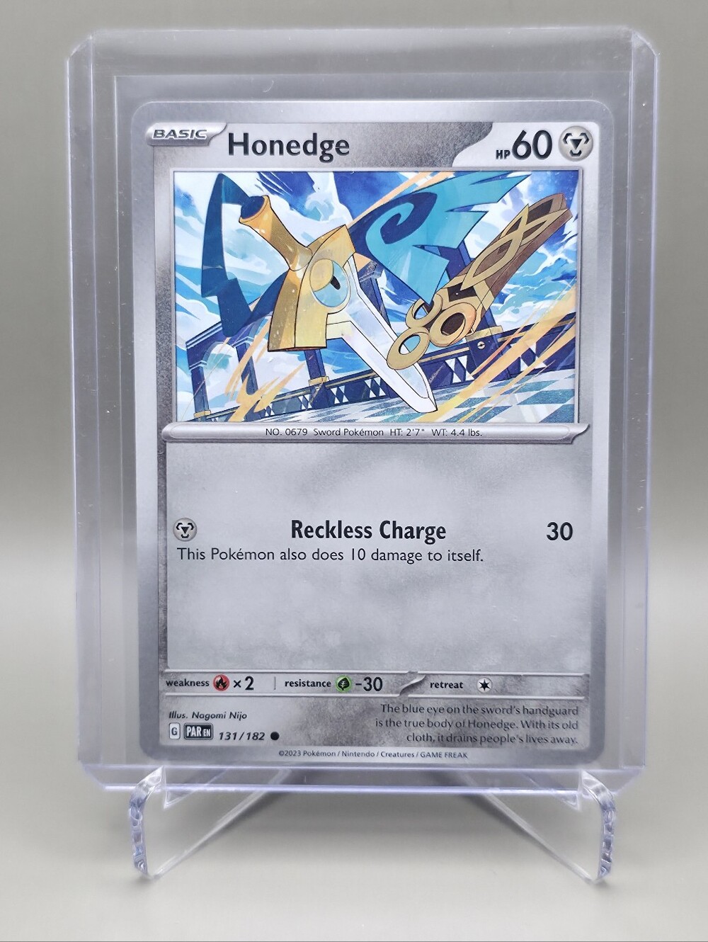 Pokémon TCG - Honedge -> Doublade - Paradox Rift - 131/182 & 132/182 - Picture 2 of 5